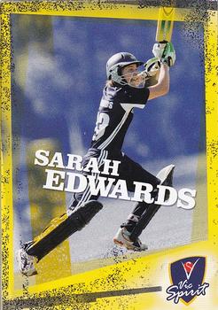 2007-08 Cricket Victoria #NNO Sarah Edwards Front