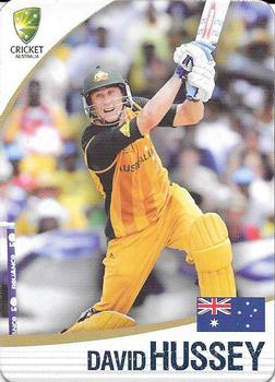 2010-11 Cricket Australia The Ashes 1882-2011 #9 David Hussey Front