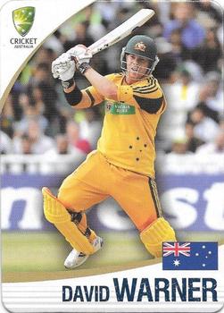 2010-11 Cricket Australia The Ashes 1882-2011 #21 David Warner Front