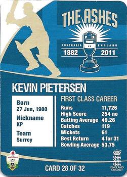 2010-11 Cricket Australia The Ashes 1882-2011 #28 Kevin Pietersen Back
