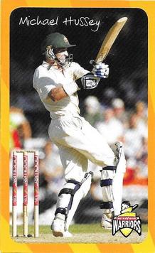 2009-10 Western Warriors Cricket #NNO Michael Hussey Front