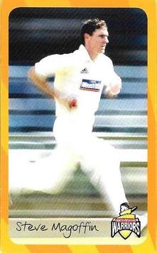 2009-10 Western Warriors Cricket #NNO Steve Magoffin Front