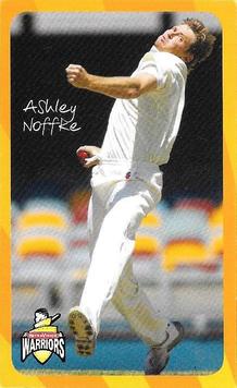 2009-10 Western Warriors Cricket #NNO Ashley Noffke Front