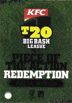 2012-13 SEP T20 Big Bash League - Shane Watson Test Shirt Redemption #POA1R Shane Watson Front