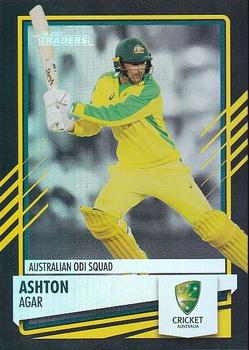 2021-22 TLA Traders Cricket Australia - Silver #P 016 Ashton Agar Front