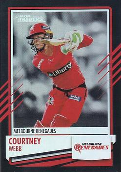 2021-22 TLA Traders Cricket Australia - Silver #P 105 Courtney Webb Front