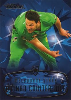 2021-22 TLA Traders Cricket Australia - Mojo Sapphire #MS107 Nathan Coulter-Nile Front