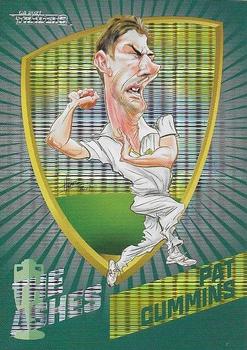 2021-22 TLA Traders Cricket Australia - Ashes Caricatures #C1 Pat Cummins Front