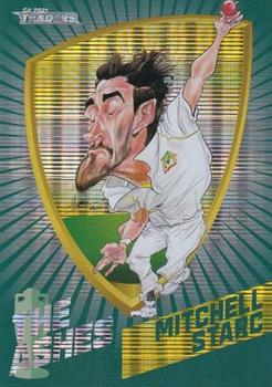 2021-22 TLA Traders Cricket Australia - Ashes Caricatures #C8 Mitchell Starc Front