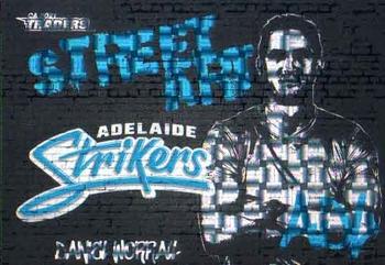 2021-22 TLA Traders Cricket Australia - Street Art Priority #SABK 04 Daniel Worrall Front