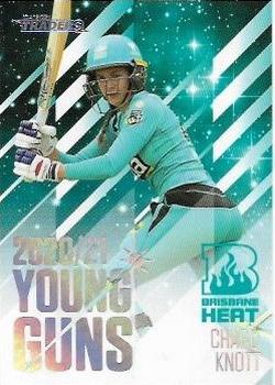 2021-22 TLA Traders Cricket Australia - Young Guns White #YG 06 Charli Knott Front
