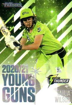 2021-22 TLA Traders Cricket Australia - Young Guns White #YG 18 Tahlia Wilson Front