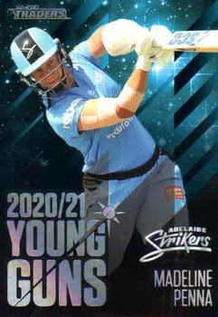 2021-22 TLA Traders Cricket Australia - Young Guns Black #YGB4 Madeline Penna Front