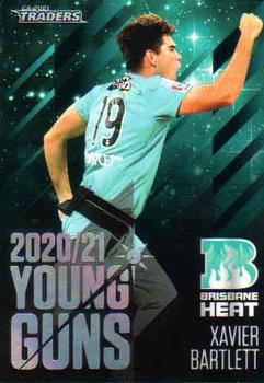 2021-22 TLA Traders Cricket Australia - Young Guns Black #YGB5 Xavier Bartlett Front