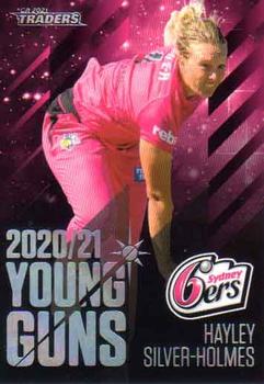 2021-22 TLA Traders Cricket Australia - Young Guns Black #YGB16 Hayley Silver-Holmes Front