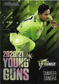 2021-22 TLA Traders Cricket Australia - Young Guns Black #YGB17 Tanveer Sangha Front