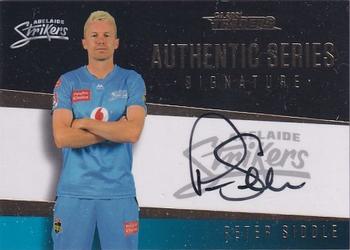 2021-22 TLA Traders Cricket Australia - Authentic Series Signatures #ASB 2 Peter Siddle Front