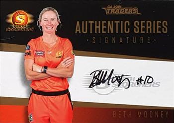 2021-22 TLA Traders Cricket Australia - Authentic Series Signatures #ASB 7 Beth Mooney Front