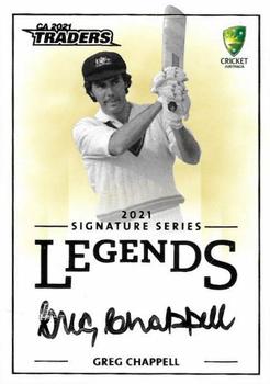 2021-22 TLA Traders Cricket Australia - Legends #L3 Greg Chappell Front