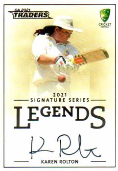 2021-22 TLA Traders Cricket Australia - Legends #L4 Karen Rolton Front