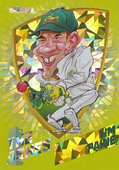 2021-22 TLA Traders Cricket Australia - Ashes Caricatures Green #CGR 6 Tim Paine Front