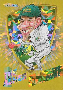 2021-22 TLA Traders Cricket Australia - Ashes Caricatures Gold #CGO 6 Tim Paine Front