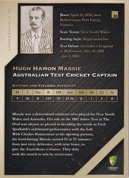 2011-12 SEP Australian Cricket Test Captains #04 H.H. Massie Back