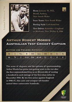 2011-12 SEP Australian Cricket Test Captains #24 A.R. Morris Back