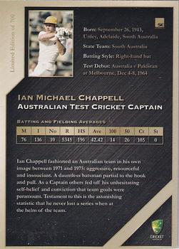 2011-12 SEP Australian Cricket Test Captains #34 I.M. Chappell Back