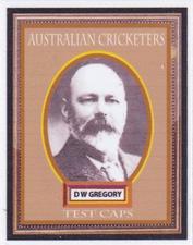 2011 Gold Cricket Cards Test Match No.1 Australia #5 Dave Gregory Front