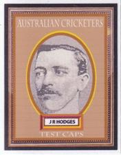 2011 Gold Cricket Cards Test Match No.1 Australia #7 John Hodges Front