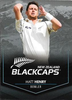 2015-16 Caltex New Zealand Blackcaps #BC-07/20 Matt Henry Front