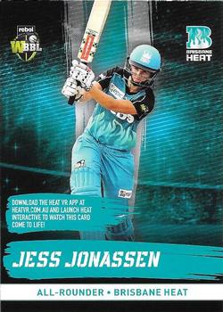 2017-18 Tap 'N' Play Brisbane Heat Virtual Reality #NNO Jess Jonassen Front