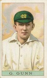 1912 Reeve's Chocolate Cricketers #4 George Gunn Front