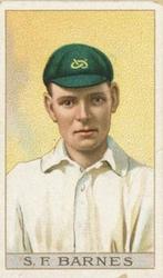 1912 Reeve's Chocolate Cricketers #6 Sydney Barnes Front