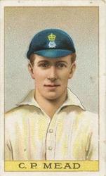 1912 Reeve's Chocolate Cricketers #10 Charles Mead Front