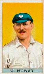 1912 Reeve's Chocolate Cricketers #13 George Hirst Front
