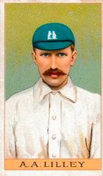 1912 Reeve's Chocolate Cricketers #14 Arthur Lilley Front