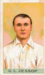 1912 Reeve's Chocolate Cricketers #17 Gilbert Jessop Front