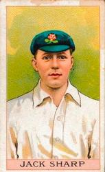 1912 Reeve's Chocolate Cricketers #20 Jack Sharp Front