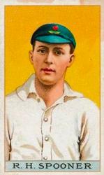 1912 Reeve's Chocolate Cricketers #21 Reggie Spooner Front