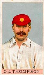 1912 Reeve's Chocolate Cricketers #25 George Thompson Front