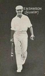 1928 Australian Licorice English Cricketers (Blue Back) #NNO Eddie Dawson Front