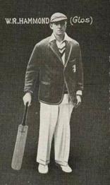 1928 Australian Licorice English Cricketers (Blue Back) #NNO Wally Hammond Front