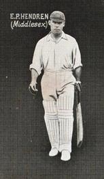 1928 Australian Licorice English Cricketers (Blue Back) #NNO Patsy Hendren Front
