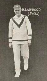 1928 Australian Licorice English Cricketers (Blue Back) #NNO Harold Larwood Front