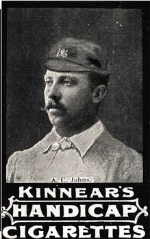 1899 Kinnear Australian Cricketers #NNO Alfred Johns Front