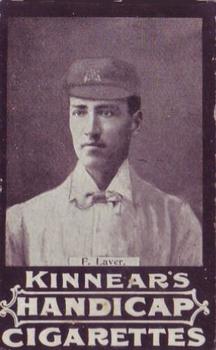 1899 Kinnear Australian Cricketers #NNO Frank Laver Front