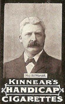 1899 Kinnear's Handicap Australian Cricketers #NNO Benjamin Wardill Front