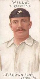 1901 Wills's Cricketer Series (Plain Backs) #22 John Brown Front